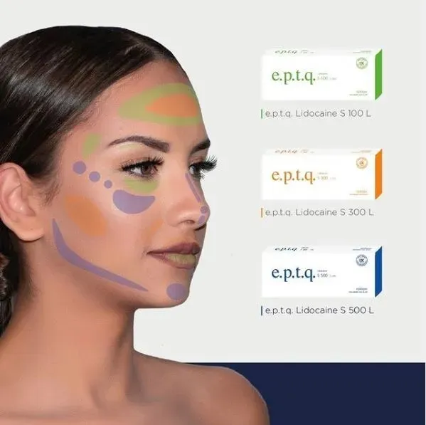E. P. T. Q Korea Most Popular Facial Filler Eptq S100 S300 S500 Hyaluronic Acid Injection Hyaluronic Acid Dermal Filler for Face