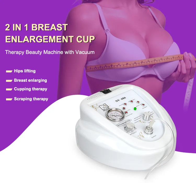Vakuumsaugung Hintern Lifting Becher Pumpentherapie Brustvergrößerung Maschine 0