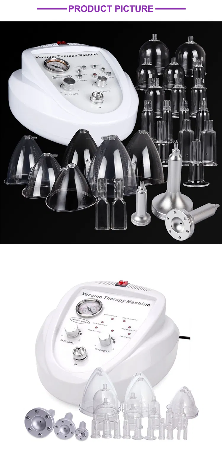 Vakuumsaugung Hintern Lifting Becher Pumpentherapie Brustvergrößerung Maschine 5