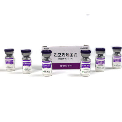 Liporase Hyaluronidase 1500iu Lyophilisierte 1500u 10 Durchstechflaschen Lösung zur Auflösung von HA-Säure Liporase