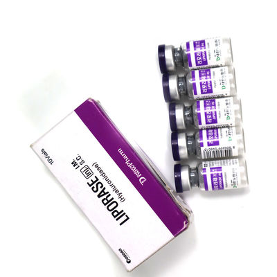 Liporase Hyaluronidase 1500iu Lyophilisierte 1500u 10 Durchstechflaschen Lösung zur Auflösung von HA-Säure Liporase