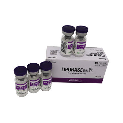 Liporase Hyaluronidase 1500iu Lyophilisierte 1500u 10 Durchstechflaschen Lösung zur Auflösung von HA-Säure Liporase