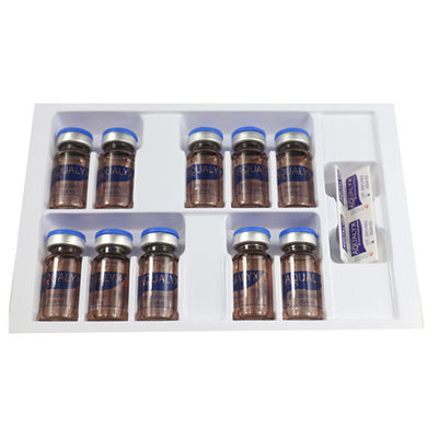 Schlankheits-Injektion Aqualyx 10X8ml Körper-Gesicht Fett auflösen Kabelline Kybella Füllstoff Lipo Labor-Zitronenflasche