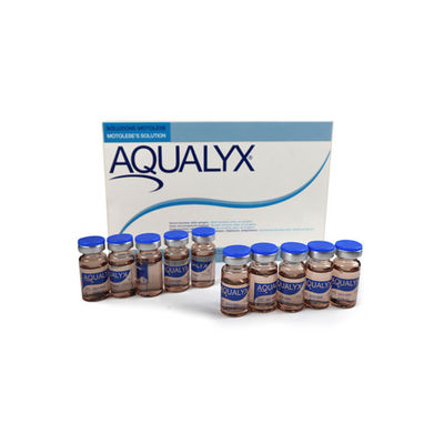 Aqualyx Fettlösung Lipolyse Lipolytische Lösung zur Abnehmen 10 Durchstechflaschen*8 ml