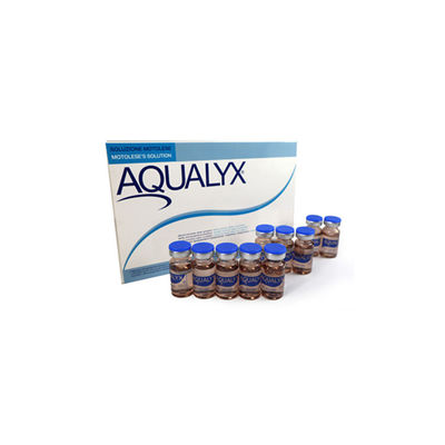 Aqualyx Fettlösung Lipolyse Lipolytische Lösung zur Abnehmen 10 Durchstechflaschen*8 ml