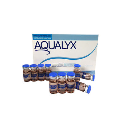 Aqualyx Fettlösung Lipolyse Lipolytische Lösung zur Abnehmen 10 Durchstechflaschen*8 ml
