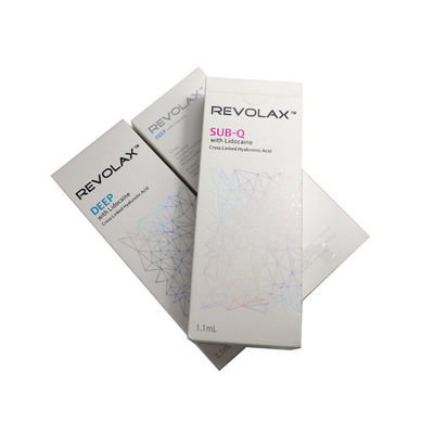 Revolax 1,1 ml Hyaluronsäure Hautfüllmittel Tiefe Sub-Q für das Gesicht