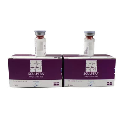 Dermalfiller PLLA Poly-L-Milchsäure Demal Filler Anti-Aging Plastische Gesichtschirurgie (2 Durchstechflaschen X 5 ml)