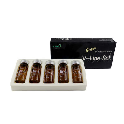 V-Line Sol Fettlösung Injektionen Gesicht Lipolytik Super 5pcs*10ml