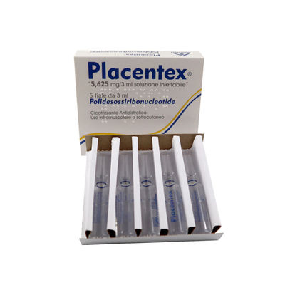 Gesicht Placentex PDRN Lachs 3 ml * 5 Durchstechflaschen Verjüngung Injektionsmittel Hautfüllmittel Ampullen
