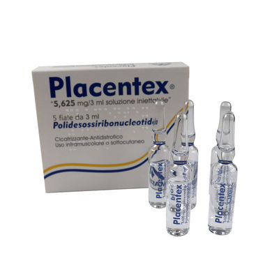 Gesicht Placentex PDRN Lachs 3 ml * 5 Durchstechflaschen Verjüngung Injektionsmittel Hautfüllmittel Ampullen