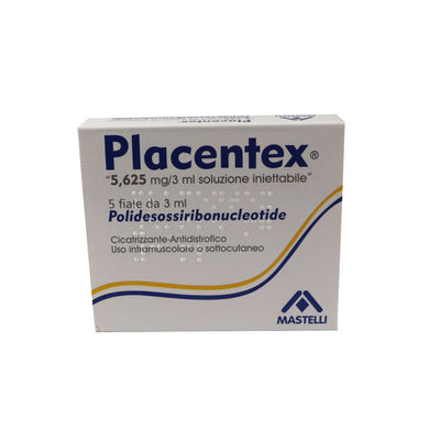 Gesicht Placentex PDRN Lachs 3 ml * 5 Durchstechflaschen Verjüngung Injektionsmittel Hautfüllmittel Ampullen