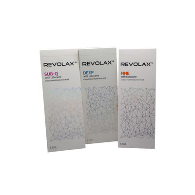 Revolax-Geldstrafen-tiefe unter--q querverbundene Hyaluronsäure-Hautfüller-Einspritzung 24 mg/ml