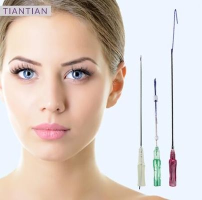 Hochhebel-Fäden mit einem hohen Auftrieb (High Lift) 25 mm 38 mm Nose Thread Lift 18 g 19 g