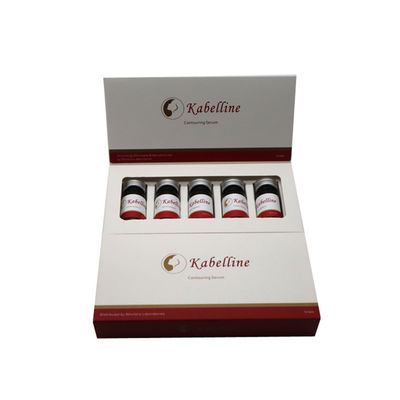 Kabelline Fettlösliche Lösung 10 Durchstechflaschen*8 ml Gewichtsverlust Kybella