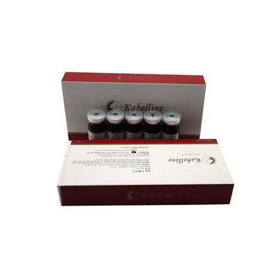 Kabelline Fettlösliche Lösung 10 Durchstechflaschen*8 ml Gewichtsverlust Kybella