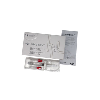 Hautfüller 2ml Profhilos, der alternde Antiantifalten befeuchtet, entfernen Mesotherapy-Füller