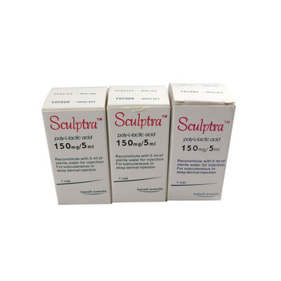 150 mg Pulver PLLA Poly-l-Milchsäure 5 ml Abfüllmittel gegen Alterung