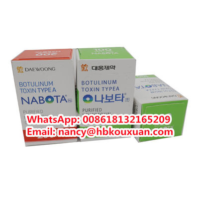 Korea Botulax 100iu 200iu Anti-Falten-Toxin Typ A Meditoxin Nabota Botox