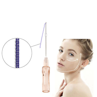 Stabil Absorbierbar Korea Stachlig 4D Cog W Stumpf Pcl Pdo Faden für Wange Lifting Körper Straffung