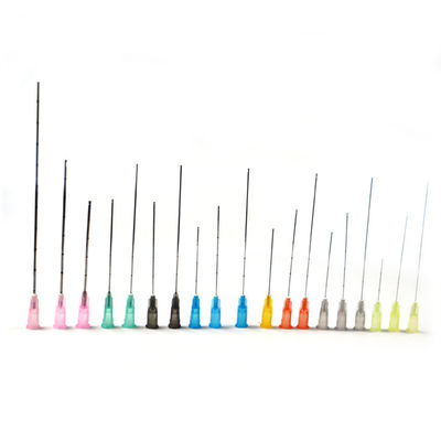 Hyaluronische Mikrokannula Stumpfe Kanüle für Hautfüllmittel 14g 16g 18g 21g