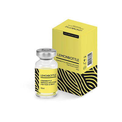 Zitronenflasche Ampulle Lösung (5X 10ml) Fettlösende Injektion für den Körper