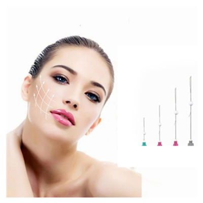 Hochwertiges Auge Augenbraue Stirn Pdo Faden stumpfe scharfe Nadel 4D 6D Kegel Faden Lifting