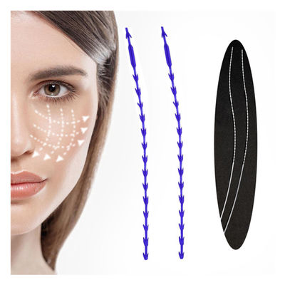 Hochwertiges Auge Augenbraue Stirn Pdo Faden stumpfe scharfe Nadel 4D 6D Kegel Faden Lifting