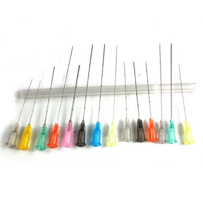 Mikro stumpfe Spitze Kanülnadel für Ha Dermal Filler Injektion Stumpfe Spitze Kanülnadeln