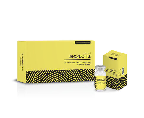 Zitronenflasche Fettlösungs-Injektionen Gesicht Lipolytische Vitamin B2