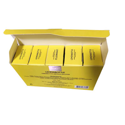 ZITRONENFlasche Ampulle Fettlösung Injektionen 5 Durchstechflaschen X 10 ml