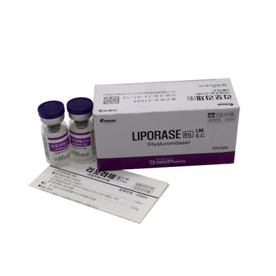 Liporase Hyaluronidase 10 Fläschchen Enzym, das Hyaluronsäure hydrolysiert