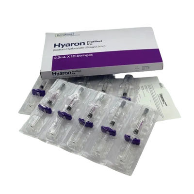 HYARON Skin Booster Glow KIT - 10 Spritzen X 2,5 ml Kreuzverknüpfte Hyaluronsäure-Füllung