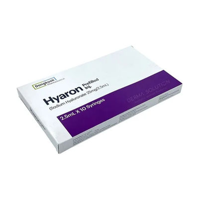 HYARON Skin Booster Glow KIT - 10 Spritzen X 2,5 ml Kreuzverknüpfte Hyaluronsäure-Füllung