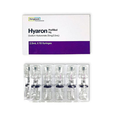 HYARON Skin Booster Glow KIT - 10 Spritzen X 2,5 ml Kreuzverknüpfte Hyaluronsäure-Füllung