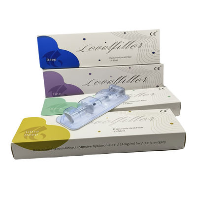 Kreuzverknüpfte Hyaluronsäure 10 ml 24 mg/ml Hintern-Injektionsfüllmittel
