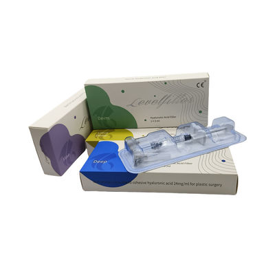 Kreuzverknüpfte Hyaluronsäure 10 ml 24 mg/ml Hintern-Injektionsfüllmittel