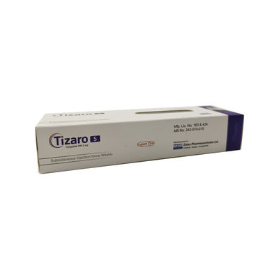 Tirzepatid (Tizaro 2, 5 mg/0, 5 ml/5, 5 mg/0, 5 ml/7, 5 mg/0, 5 ml)