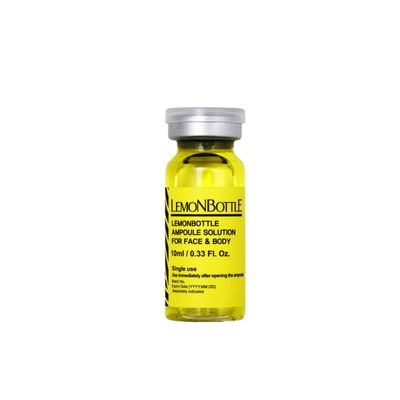 Zitronenflasche 5 x 10 ml Ampule Lösung Fettlösung