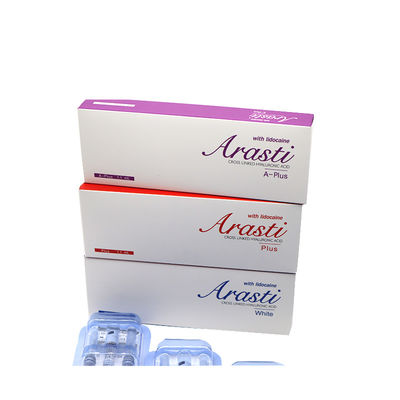Arasti Lippenvergrößerung Filler 1,1 ml 10 ml Arasti Plus A-Plus Weiß Arasti