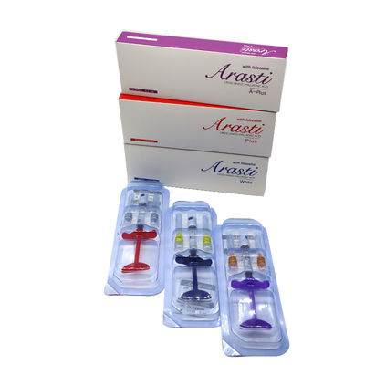 Arasti Lippenvergrößerung Filler 1,1 ml 10 ml Arasti Plus A-Plus Weiß Arasti