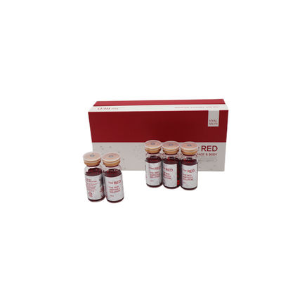 Rote Ampulle Lösung Körperbildhauerei &amp; Abnehmen Lipolytische Körperfettlösung
