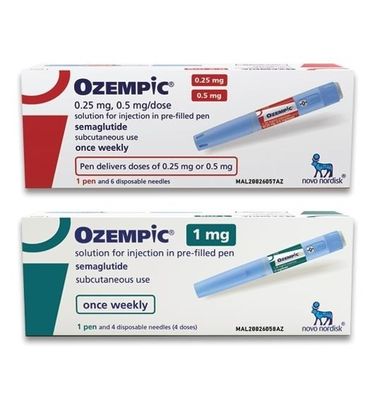 Ozempic Semaglutide Injektion 0,5 mg 1 mg 2 mg 1,5 ml 3 ml