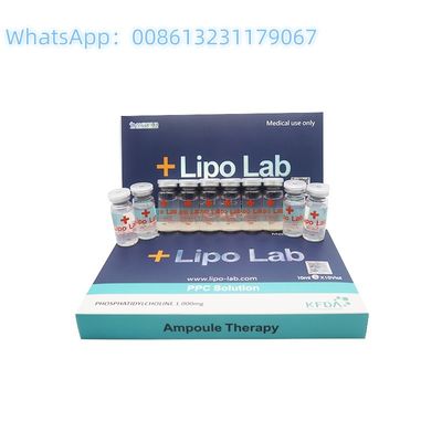LIPO LAB FETT MELTING SOLUTIONS Fettlösende Injektionen 2 8 ml X 10 Durchstechflaschen/Box