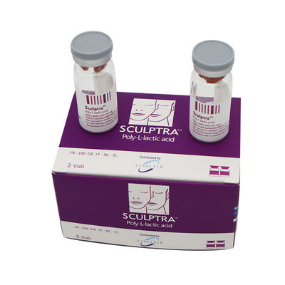 Fördert die Kollagenproduktion Sculptra PLLA Poly-L-Lactic Demal Filler Hintern Gesicht Injektionssculptra
