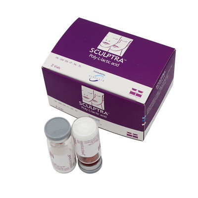 Fördert die Kollagenproduktion Sculptra PLLA Poly-L-Lactic Demal Filler Hintern Gesicht Injektionssculptra