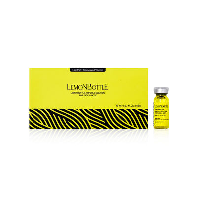Zitronenflasche 10mlx5 Fettlösung Injektion Cellulite und Übergewicht reduzieren