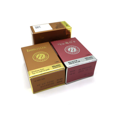 50IU 100U 150UI 200U BTX Allergan Botox Innotox Botulax Nabota Rentox Meditoxin