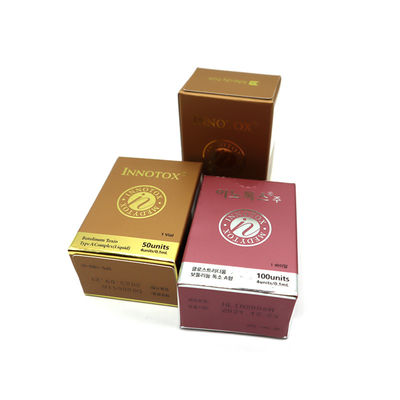 50IU 100U 150UI 200U BTX Allergan Botox Innotox Botulax Nabota Rentox Meditoxin Hutox