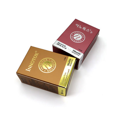 50IU 100U 150UI 200U BTX Allergan Botox Innotox Botulax Nabota Rentox Meditoxin Hutox